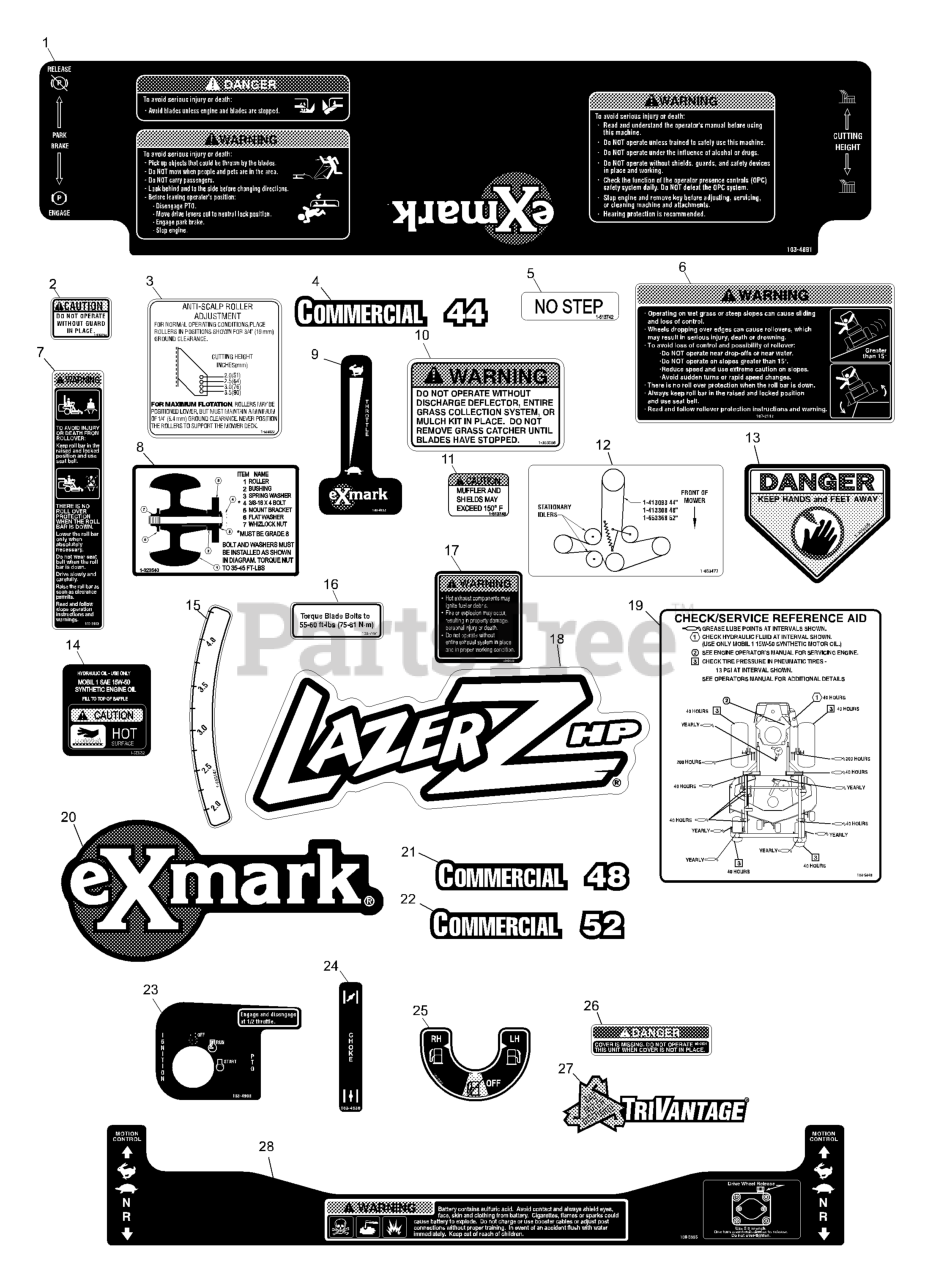 Exmark LHP5223KA - Exmark 52
