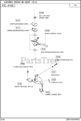 Subaru Robin EX400D00000 (EX40) - Subaru Robin Engine 4100 Governor