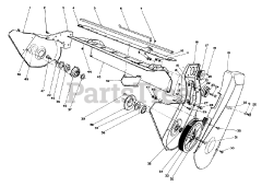 Toro 38116 (CR-20) - Toro Snow Thrower (SN: 009000001 - 009999999) (1989)