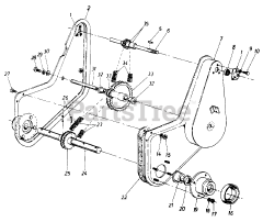 White Outdoor 190-960-190 - White Outdoor 8hp Tiller Attachment (1987)