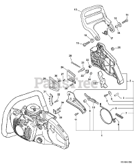 Echo CS-530 - Echo Chainsaw (SN: C02904001001 - C02904999999)
