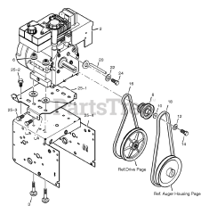 Scotts 622518x31C - Scotts 22" Snow Thrower (2001)