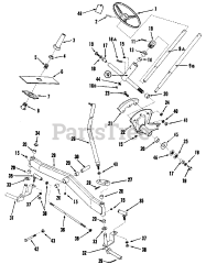 Snapper LT 11000 (89032) - Snapper Lawn Tractor, 11hp