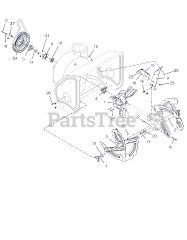 Ariens 921323 - Ariens Deluxe 24" Snow Blower, Ariens AX 254cc engine (SN: 035000 - 035125)