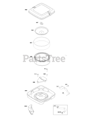 Briggs & Stratton 386447-0006-B5 - Briggs & Stratton Horizontal Engine