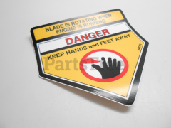 Toro 39-5770 Danger Decal - image 2