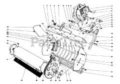 Toro 31502 - Toro Snow Pup Snow Thrower (SN: 005000001 - 005999999) (1975)