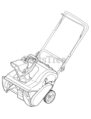 White Outdoor SB-221 (31AS235-790) - White Outdoor Snow Boss 21" Snow Thrower (2006)
