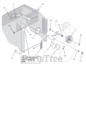 Ariens 932050 (ST 20 E) - Ariens Crossover 20" Snow Blower, Ariens AX 179cc engine (SN: 000101 - 000245)