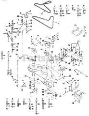 Poulan Pro PP 14H44 A - Poulan Pro Lawn Tractor
