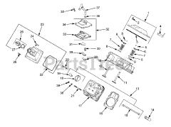 Cub Cadet GT 3204 (14A-671-710) - Cub Cadet Garden Tractor Cylinder Head, Valves And Breather