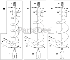 Echo EA-410 - Echo Earth Auger (SN: S05636001001 - S05636999999)