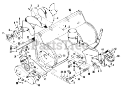 Simplicity 1600165 - Simplicity 36" Snow Thrower Attachment