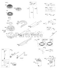 Briggs & Stratton 44T977-0013-G1 - Briggs & Stratton Vertical Engine Flywheel, Controls, Wire Harness, Alternator, Starter