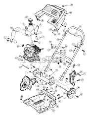 White Outdoor SB-50 (317-262-190) - White Outdoor Snow Boss Snow Thrower (1997)