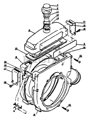 Echo PB-202 - Echo Backpack Blower (SN: 0040502 - 9999999)