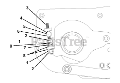Gravely 995032 (CL-125) - Gravely 25" Walk-Behind Reel Mower, Honda (SN: 000101 & Above)