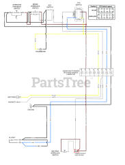 Scag SWZ48V-15FSE - Scag 48" Walk-Behind Mower, 15hp Kawasaki (SN: T8100001 - T8199999) SWZ ELECTRICAL SCHEMATIC - RECOIL START