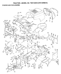Electrolux/AYP TMH 1450 H - Electrolux/AYP Lawn Tractor
