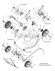 John Deere JS 46 FC (7800643) - John Deere 22" Walk-Behind Mower, Canada (2010)
