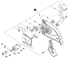 Echo CS-7310 PW - Echo Chainsaw (SN: C85415001001 - C85415999999)