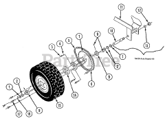 Snapper Z 4801M (80001) - Snapper 48" Mower Deck Assembly