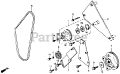 Honda GX640 SD4 (GAAD) - Honda Engine, Made in Japan (SN: GAAD-1000001 - GAAD-1029999)