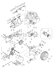 White Outdoor SB-626 (31AE6GLF790) - White Outdoor Snow Boss Snow Thrower (2005-2) Drive Assembly