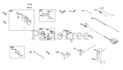 Briggs & Stratton 356447-3538-B5 - Briggs & Stratton Horizontal Engine Controls Group