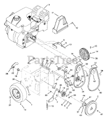 Ariens 932307 (ST 724) - Ariens 24" Snow Blower, 7hp Tecumseh (SN: 000101 & Above)
