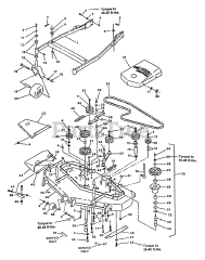 Exmark TTH-18KC - Exmark Turf Tracer Walk-Behind Mower, 18hp Kohler (SN: 115000 - 129999) (1996) 52" Mower Deck