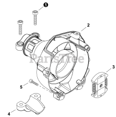 Echo SRM-2120 - Echo String Trimmer (SN: U94012001001 - U94012999999) Fan Case