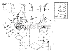 Tecumseh CA-632015 - Tecumseh Carburetor