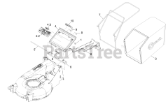 Exmark ECXHNBBC21 - Exmark 21" X-Series Walk-Behind Mower, Honda GXV, BBC (SN: 312000000 - 312999999) (2012)