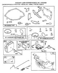 Electrolux/AYP 5135 A89 - Electrolux/AYP Walk-Behind Mower (1998)