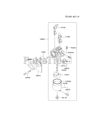 Kawasaki FE350D-BS12 - Kawasaki Engine CARBURETOR