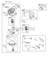 Briggs & Stratton 125P02-0085-F1 - Briggs & Stratton Vertical Engine