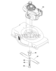 Snapper SP 110 (2691554-00) - Snapper 22" Walk-Behind Mower, AWD, 160 Series Briggs