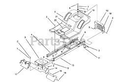 Toro 71191 (13-38 HXL) - Toro Lawn Tractor (SN: 049000001 - 049999999) (1994)