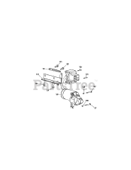 MTD 270-SU-11 - MTD Engine 270-SU-11 Starter