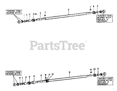 Troy-Bilt Horse II - Troy-Bilt Rear-Tine Tiller, 6hp (SN: 001001 - 639999)