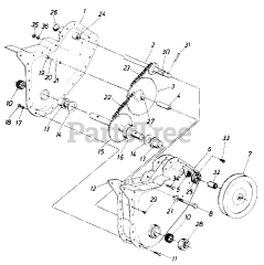 Cub Cadet 031 (219-031-100) - Cub Cadet Front-Tine Tiller (1989)