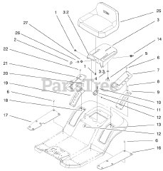 Toro 71199 (12-32 XL) - Toro Lawn Tractor (SN: 200000001 - 200999999) (2000)