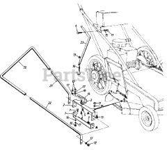 MTD 19560-9 - MTD Grass Catcher Assembly (1989)