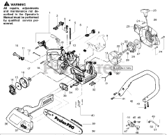 Poulan Pro PP 262 - Poulan Pro Chainsaw Starter