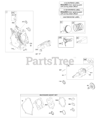 Briggs & Stratton 13L362-0125-F8 - Briggs & Stratton Horizontal Engine