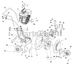 Gravely 947108 - Gravely 404cc Blower, 14hp Subaru (SN: 000101 & Above)