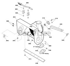 Murray MM 691150 (1696061) - Murray 27" Snow Thrower, 11.5hp, Canada (2011)