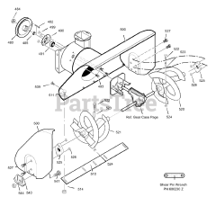 Craftsman 950.521212 (C950-52121-2) - Craftsman 29" Snow Thrower (2002)