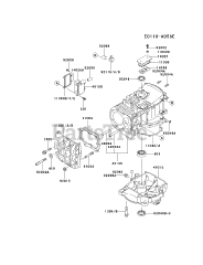 Kawasaki FB460V-DS36 - Kawasaki Engine CYLINDER/CRANKCASE